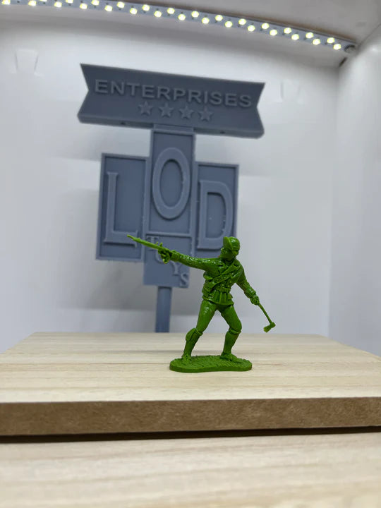 LOD Enterprises Character Figure MAJOR ROBERT ROGERS (GREEN) ONE FIGURE