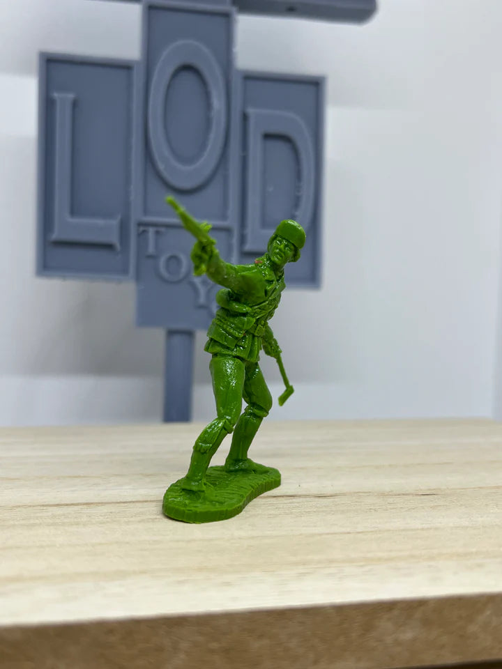 LOD Enterprises Character Figure MAJOR ROBERT ROGERS (GREEN) ONE FIGURE