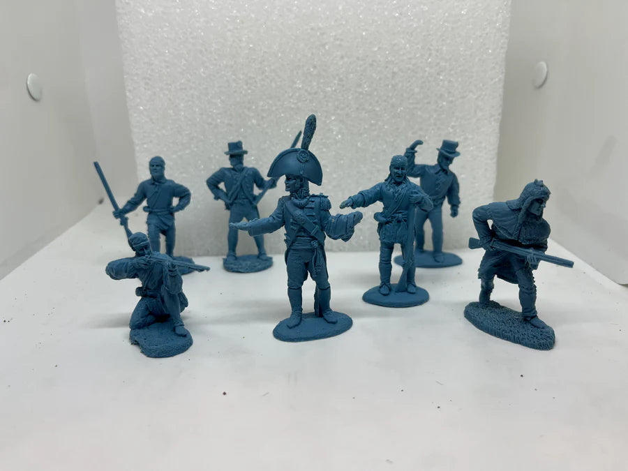 LOD Enterprises Plastic Figure Set LOD030 LEWIS & CLARK CORPS OF DISCOVERY