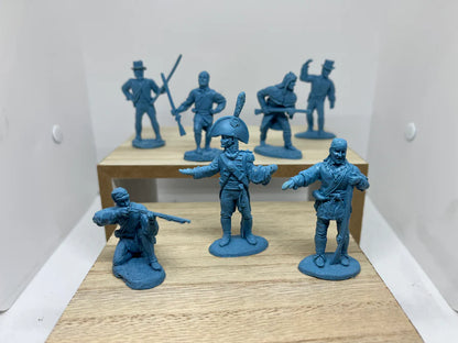 LOD Enterprises Plastic Figure Set LOD030 LEWIS & CLARK CORPS OF DISCOVERY