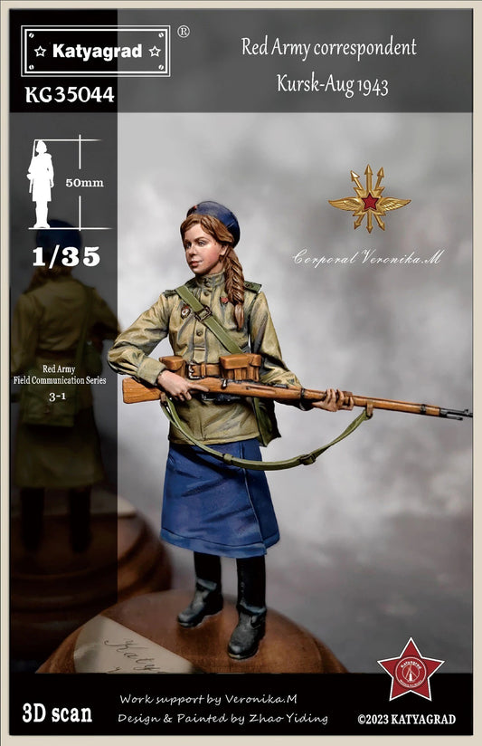 KATYAGRAD MINIATURES 1:35 KG35044 RED ARMY FIELD SIGNAL CORP,  KURSK 1943