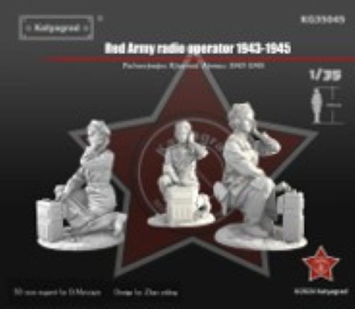KATYAGRAD MINIATURES 1:35 KG35045 RED ARMY RADIO OPERATOR 1943-1945 (1 FIGURE)
