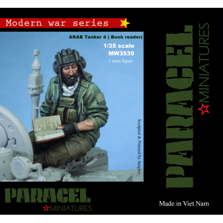 PARACEL MINIATURES MODERN WAR SERIES MW3539 ARAB TANKER 4 "BOOK READER"