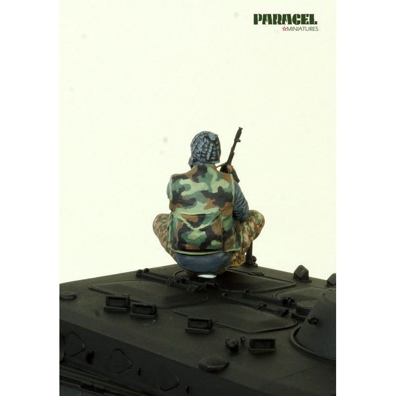 PARACEL MINIATURES MODERN  SERIES MW 3513 SAA/FSA TANK/AFV RIDER 7 "OLD SOLDIER"