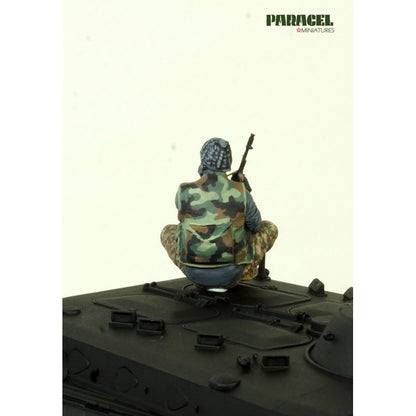 PARACEL MINIATURES MODERN  SERIES MW 3513 SAA/FSA TANK/AFV RIDER 7 "OLD SOLDIER"