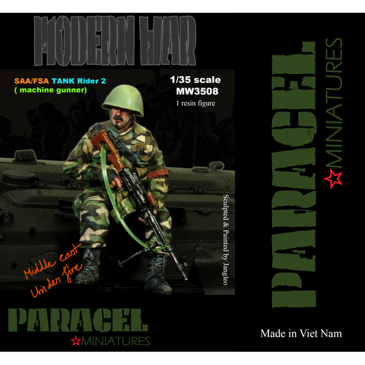PARACEL MINIATURES MODERN WAR  SERIES MW 3508 SAA/FSA TANK RIDER 2 (1 figure)