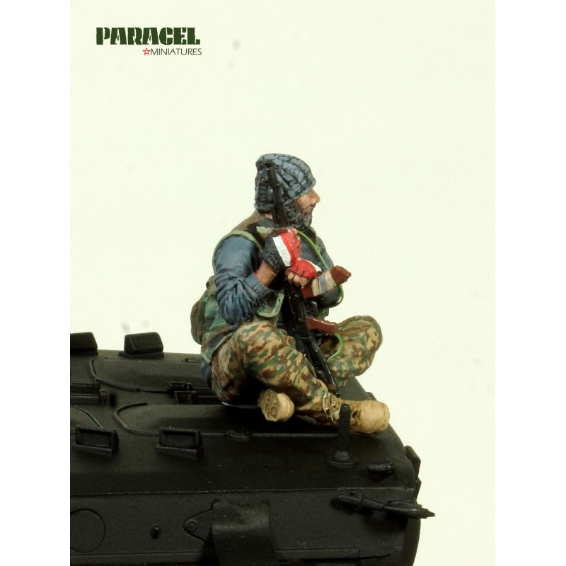 PARACEL MINIATURES MODERN  SERIES MW 3513 SAA/FSA TANK/AFV RIDER 7 "OLD SOLDIER"