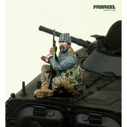 PARACEL MINIATURES MODERN  SERIES MW 3513 SAA/FSA TANK/AFV RIDER 7 "OLD SOLDIER"