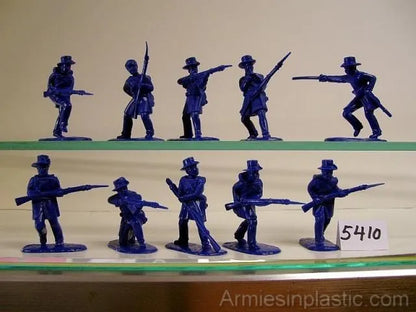 ARMIES IN PLASTIC 5410 AMERICAN CIVIL WAR UNION IRON BRIGADE (16 FIGURES)