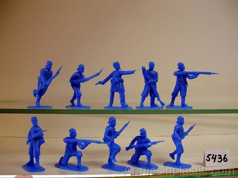 ARMIES IN PLASTIC 5437 AMERICAN CIVIL WAR 114TH PENNSYLVANIA UNION ZOUAVES