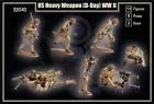 MARS 32040 WORLD WAR II US HEAVY WEAPONS D-DAY 12 FIGURES/8 POSES & 2 GUNS