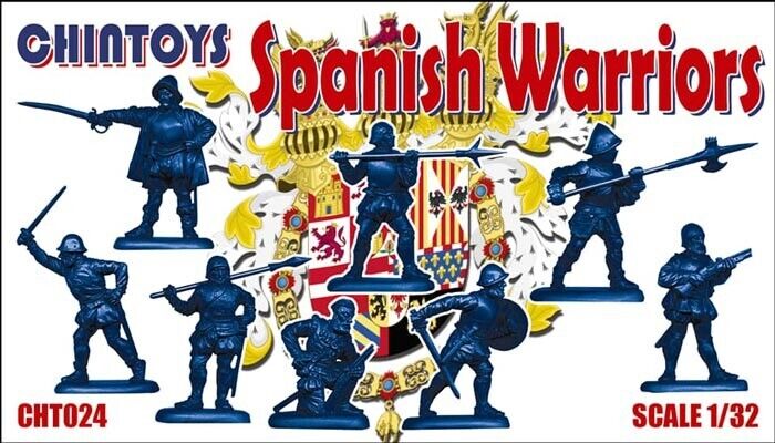 CHINTOYS CHT024 16TH CENTURY SPANISH WARRIORS (COLORS VARY)