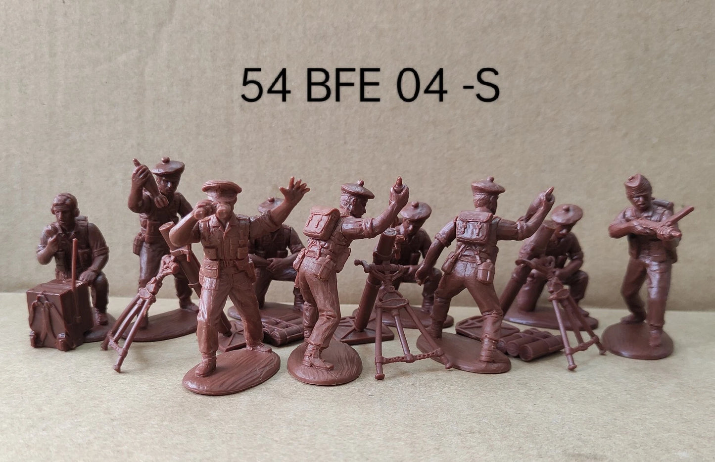 EXPEDITIONARY FORCE 54 BFE 04-S WWII PACIFIC BRITISH 3 INCH MORTARS SCOTS BONNET