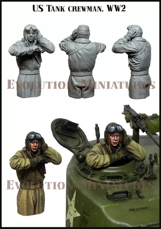 EVOLUTION MINIATURES 1:35 SET EM-35224 WWII US TANK CREWMAN