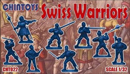 CHINTOYS CHT022 MEDIEVAL SWISS MERCENARY WARRIORS (COLORS VARY)