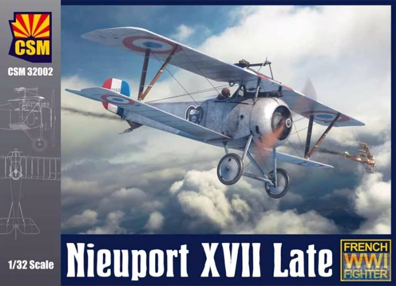 COPPER STATE MODELS CSM 32002 1:32 NIEUPORT XVII LATE FRENCH WWI FIGHTER