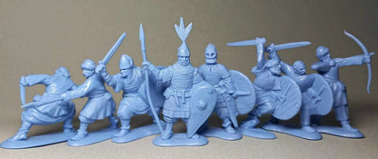 KIT SOLDIERS 1:32 IX-X WARRIORS OF KIEVAN RUS (COLORS VARY) 8 FIGURES