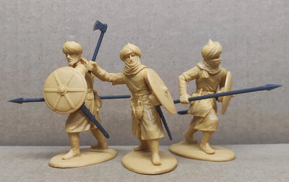 EXPEDITIONARY FORCE 60 ALB 01 WARS OF MIDDLE AGES ARAB SPEARMEN (TAN)