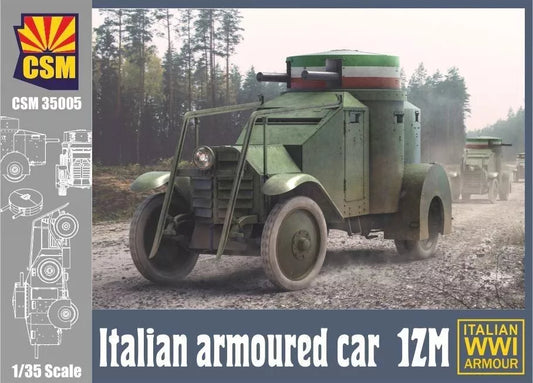 COPPER STATE MODELS CSM 35005 1:35  WWI ITALIAN ARMOURED CAR 1ZM