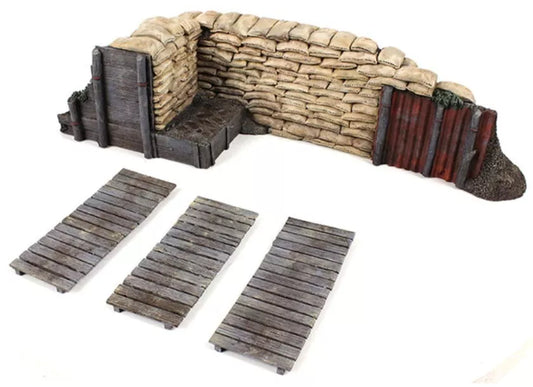 BRITAINS DIORAMA ACCESSORIES 51041 TRENCH SECTION WITH DUCKBOARDS MIB