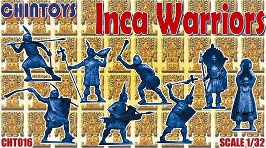 CHINTOYS CHT016 INCA WARRIORS 8 FIGURES (COLORS VARY)