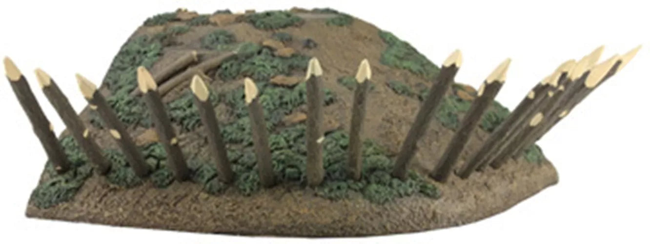 BRITAINS DIORAMA ACCESSORIES 51027 REDOUBT SECTION CORNER WITH BASE CUTOUTS