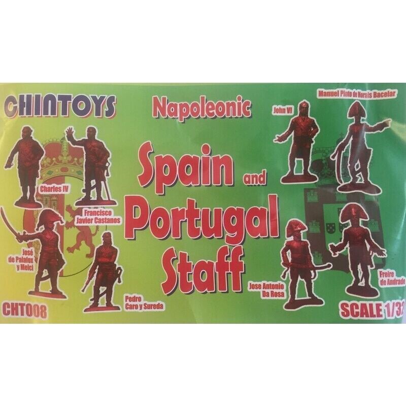 CHINTOYS CHT008 NAPOLEONIC WARS SPAIN & PORTUGAL STAFF (COLORS VARY)