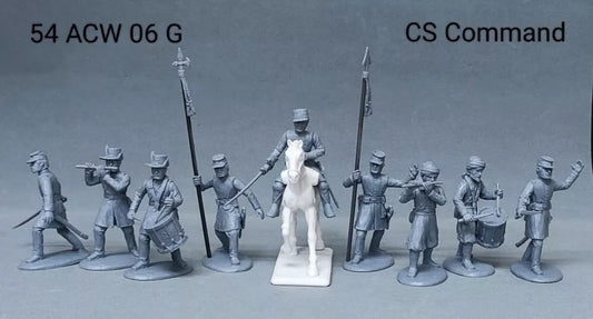 EXPEDITIONARY FORCE 54 ACW 06 G AMERICAN CIVIL WAR CONFEDERATE CS COMMAND (GREY)