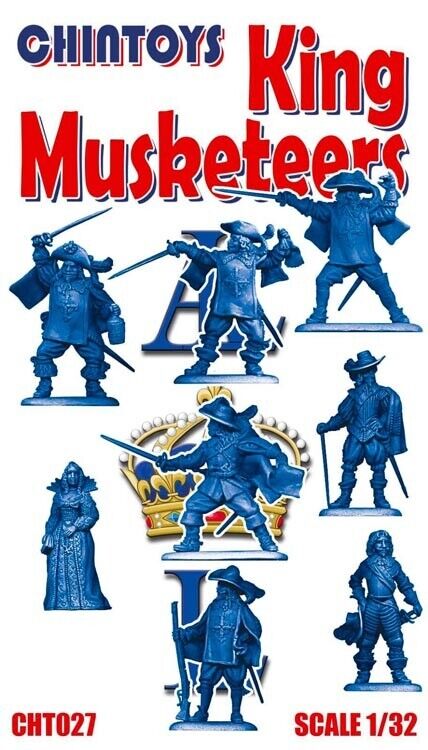 CHINTOYS CHT027 ARMIES OF THE RENAISSANCE KING'S MUSKETEERS