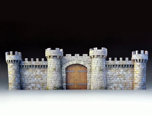 KING & COUNTRY DIORAMA SERIES SP130 CASTLE FACADE BACKDROP