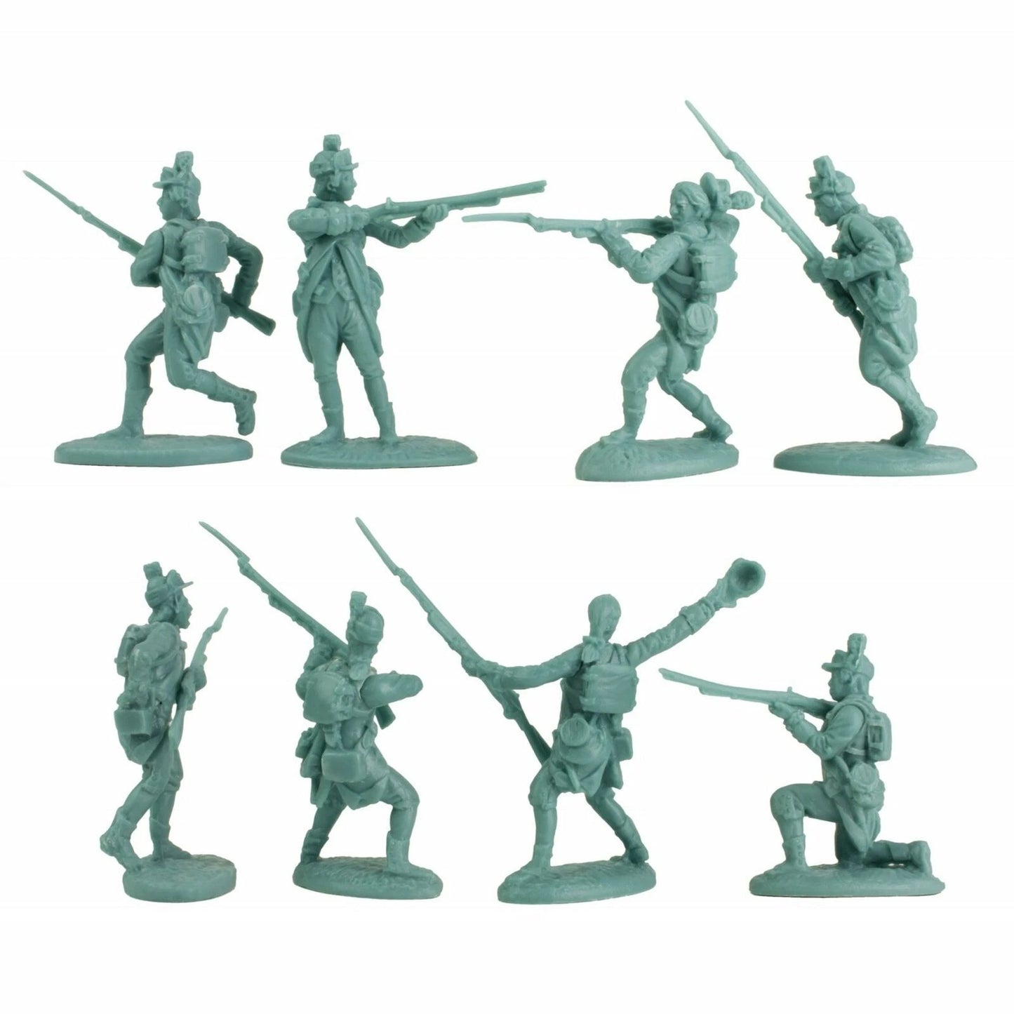 LOD Enterprises Plastic Figure Set LOD013 Am. Revolution American Light Infantry