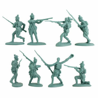 LOD Enterprises Plastic Figure Set LOD013 Am. Revolution American Light Infantry