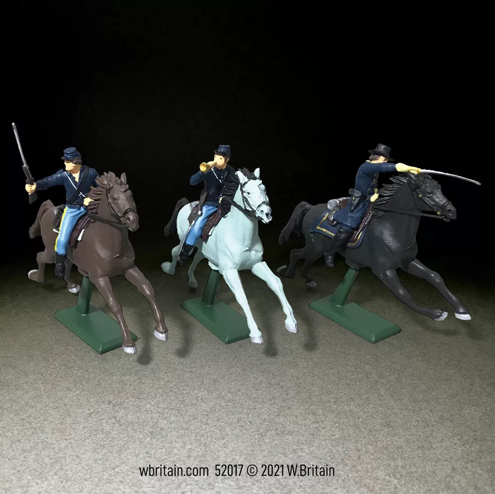 W. BRITAINS TOY SOLDIERS 52017 UNION CAVALRY SET NO.2