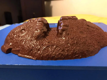 MARX TOYS RECAST 54 MM CIVIL WAR DESTROYED MANSION PLAYSET - GRAY- 2 PIECES