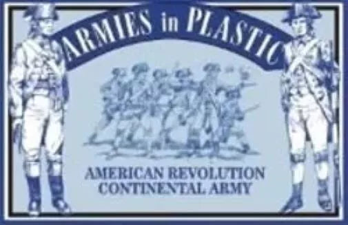 ARMIES IN PLASTIC 5464 AMERICAN REVOLUTION CONTINENTAL ARMY