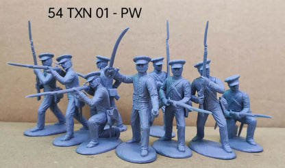 EXPEDITIONARY FORCE 54 TXN 01-PW THE ALAMO TEXIAN INFANTRY IN PINWHEEL CAPS