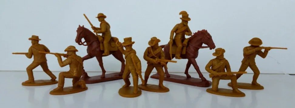 EXPEDITIONARY FORCE 54 ZBR 05 NATAL/BOER VOLUNTEERS MOUNTED & DISMOUNTED