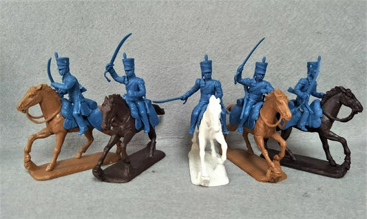 EXPEDITIONARY FORCE 54 BRT 10 NAPOLEONIC WARS BRITISH LIGHT DRAGOONS (BLUE)