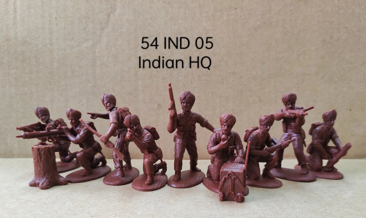 EXPEDITIONARY FORCE 54 IND 05 WWII PACIFIC WAR INDIAN HQ & SPECIAL WEAPONS