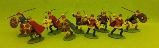 EXPEDITIONARY FORCE P-40 DAG 04 PAINTED 40 MM DARK AGES ANGLO SAXON HUSCARLS