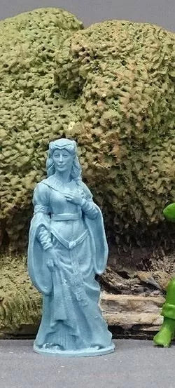 LOD Enterprises Character Figure Maid Marian- BLUE