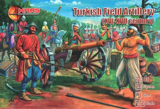 MARS  1:72 SET 72103 16th - 17TH CENTURY TURKISH FIELD ARTILLERY