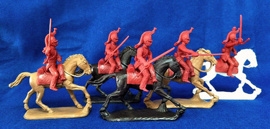 EXPEDITIONARY FORCE 54 BRT 05 NAPOLEONIC WARS BRITISH CAVALRY DRAGOONS (RED)