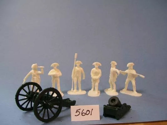 ARMIES IN PLASTIC 5601 AMERICAN REVOLUTION FRENCH ARTILLERY - YORKTOWN - 1781