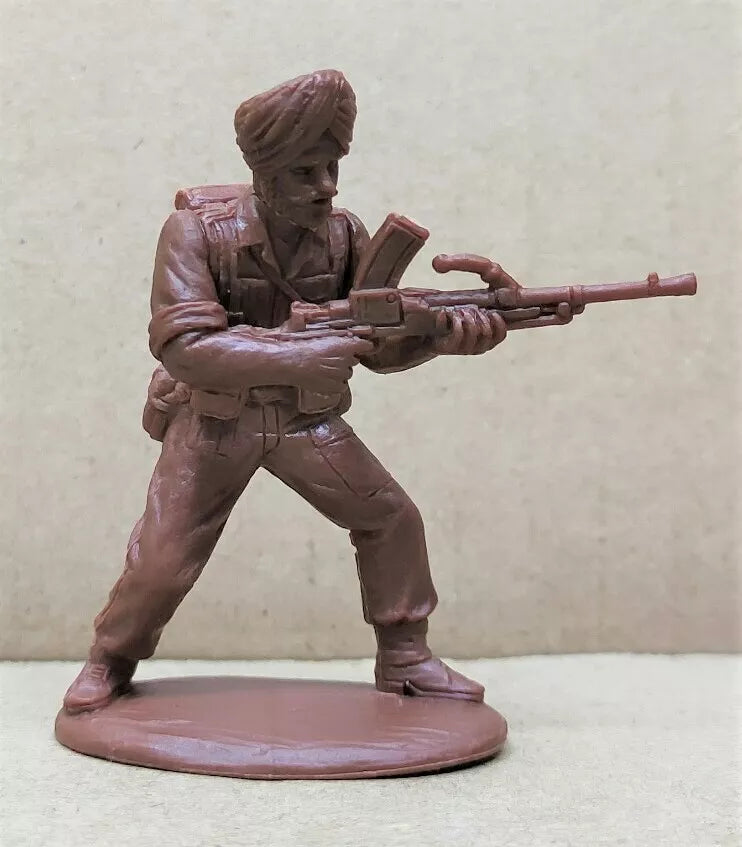 EXPEDITIONARY FORCE 54 IND 01 WWII PACIFIC INDIAN INFANTRY ATTACKING SIKH TURBAN