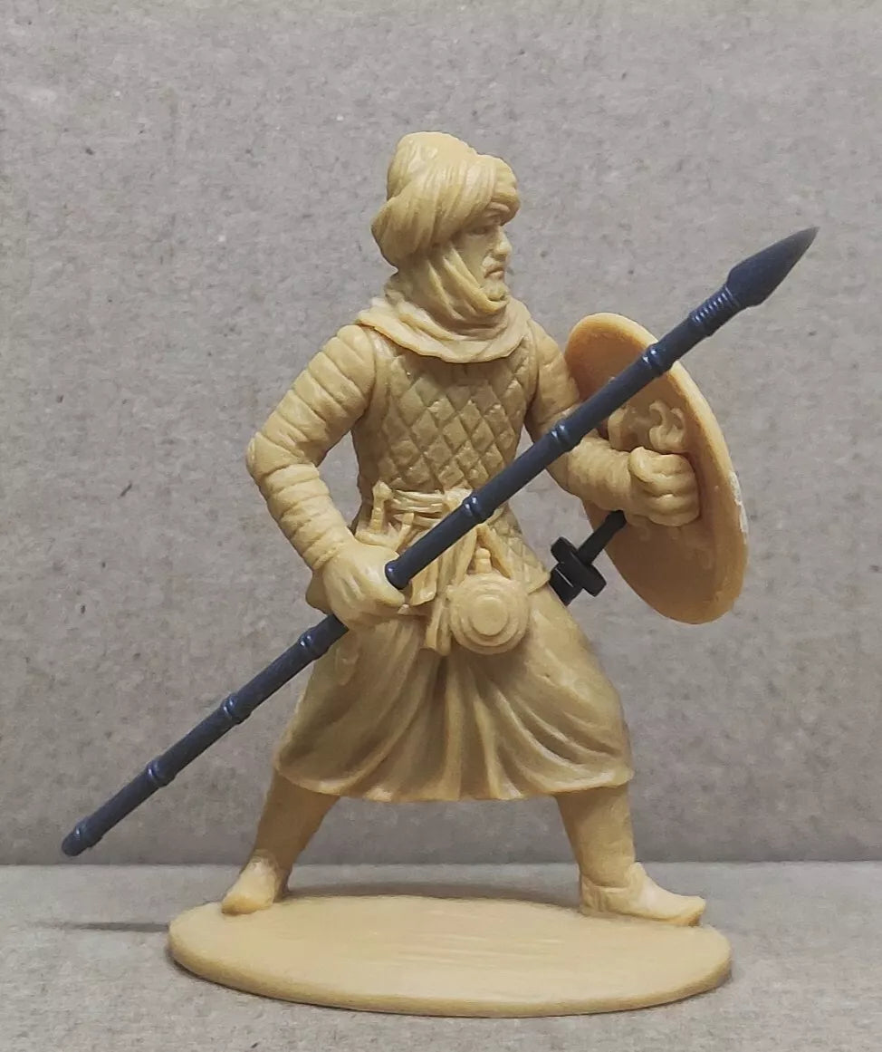 EXPEDITIONARY FORCE 60 ALB 01 WARS OF MIDDLE AGES ARAB SPEARMEN (TAN)