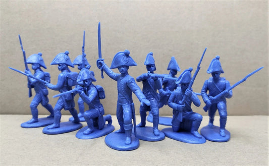 EXPEDITIONARY FORCE 54 BCF 05 NAPOLEONIC WARS FRENCH LINE FUSILIERS IN BICORNE