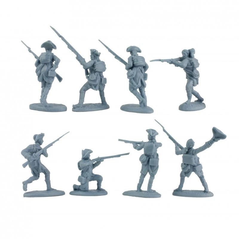 LOD Enterprises Plastic Figure Set LOD012 Am. Revolution American Regular Army