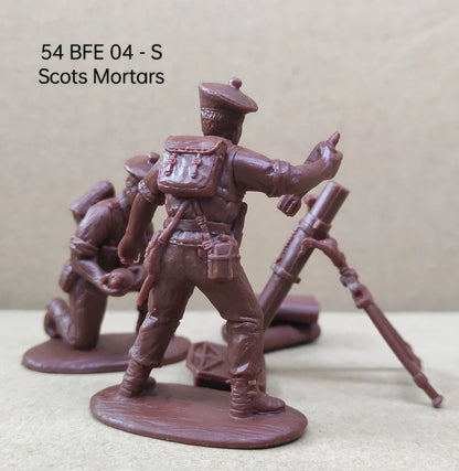 EXPEDITIONARY FORCE 54 BFE 04-S WWII PACIFIC BRITISH 3 INCH MORTARS SCOTS BONNET