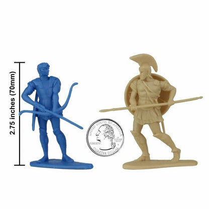 LOD Enterprises Plastic Figure Sets LOD003 The War At Troy Heroes Of The Iliad